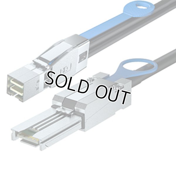 画像1: Tandberg Data SASケーブル 2m (SFF-8644 to SFF-8088) OV-CBLEXT8088 (1)