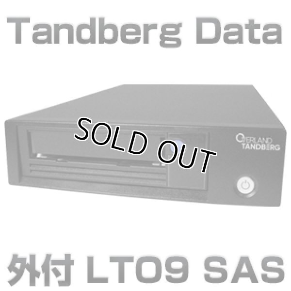 画像1: Tandberg Data LTO9 SAS HHシングルドライブ装置（外付） TD-LTO9xSA (1)